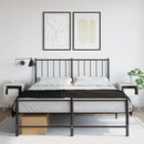 vidaXL 2 db fehér acél éjjeliszekrény 36 x 39 x 50,5 cm