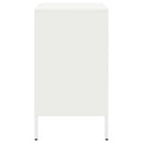 vidaXL 2 db fehér acél éjjeliszekrény 36 x 39 x 68 cm