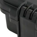 vidaXL fekete PP hordozható repülős tok 30x24,5x12,5 cm