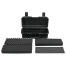 vidaXL fekete PP hordozható repülős tok 46,5 x 21,5 x 17,5 cm