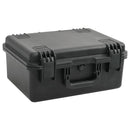 vidaXL fekete PP hordozható repülős tok 49 x 38 x 23 cm