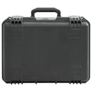 vidaXL fekete PP hordozható repülős tok 49 x 38 x 23 cm