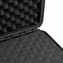 vidaXL fekete PP hordozható repülős tok 49 x 38 x 23 cm
