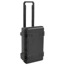 vidaXL fekete PP hordozható repülős tok 55 x 35 x 22,5 cm