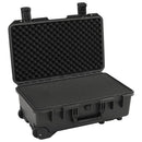 vidaXL fekete PP hordozható repülős tok 55 x 35 x 22,5 cm