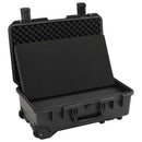 vidaXL fekete PP hordozható repülős tok 55 x 35 x 22,5 cm