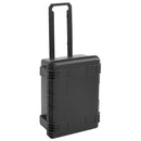 vidaXL fekete PP hordozható repülős tok 55 x 41,5 x 29 cm