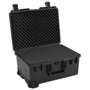 vidaXL fekete PP hordozható repülős tok 55 x 41,5 x 29 cm