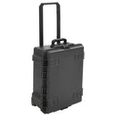 vidaXL fekete PP hordozható repülős tok 62,5 x 50 x 28,5 cm