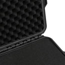 vidaXL fekete PP hordozható repülős tok 62,5 x 50 x 28,5 cm