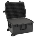 vidaXL fekete PP hordozható repülős tok 62,5 x 49,5 x 37 cm