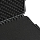 vidaXL fekete PP hordozható repülős tok 79,5 x 52 x 39 cm