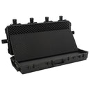 vidaXL fekete PP hordozható repülős tok 100,5 x 42 x 17 cm