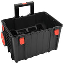 vidaXL fekete PP hordozható repülős tok 56,5 x 45,5 x 48 cm