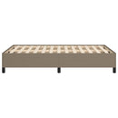 vidaXL ágykeret matrac nélkül tópszín 120x190 cm anyagból