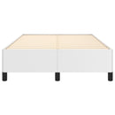 vidaXL ágykeret matrac nélkül fehér 120x190 cm műbőr