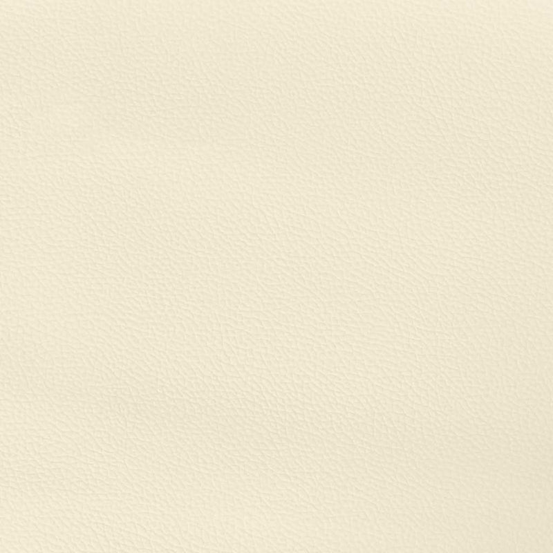 vidaXL ágykeret matrac nélkül krém 120x190 cm műbőr