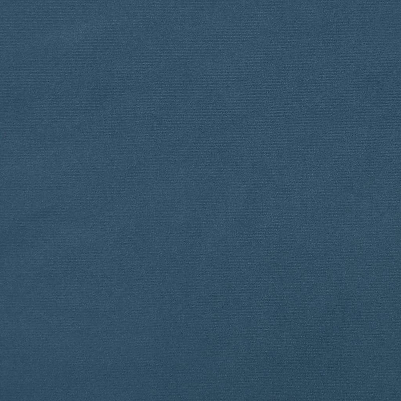 vidaXL sötétkék bársony rugós ágy matraccal 120x190 cm