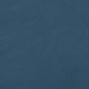 vidaXL sötétkék bársony rugós és LED-es ágy matraccal 120x190 cm