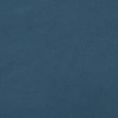 vidaXL sötétkék bársony rugós és LED-es ágy matraccal 120x190 cm