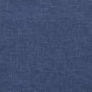 vidaXL kék szövet rugós ágy matraccal 120 x 190 cm