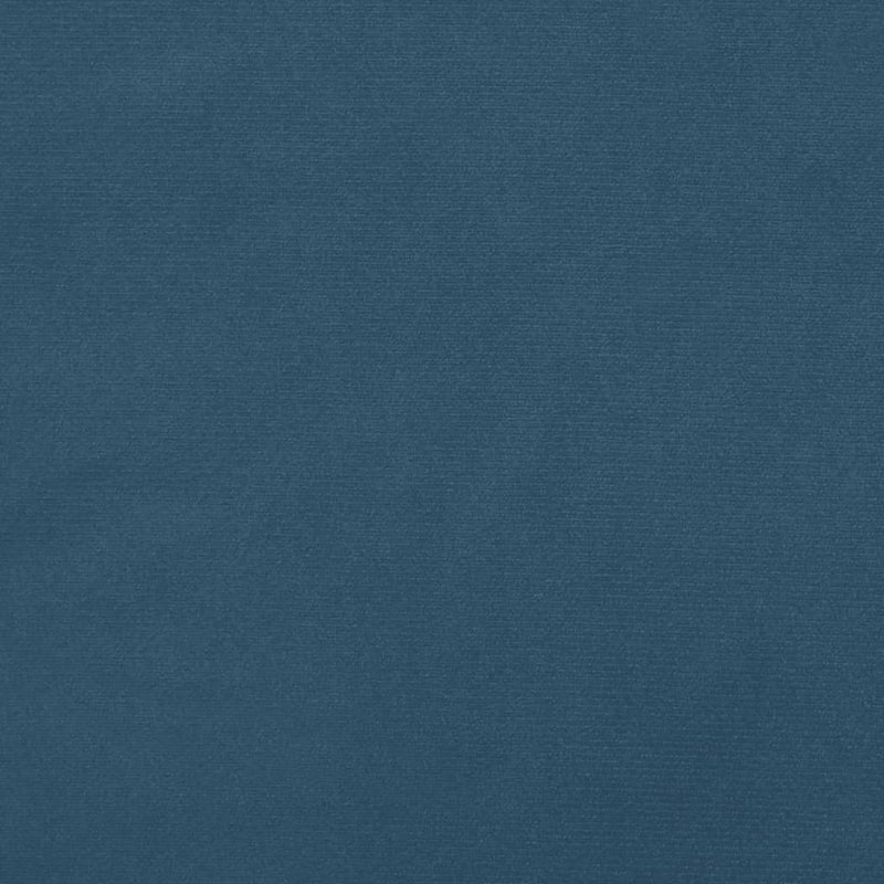 vidaXL sötétkék bársony rugós ágy matraccal 120x190 cm