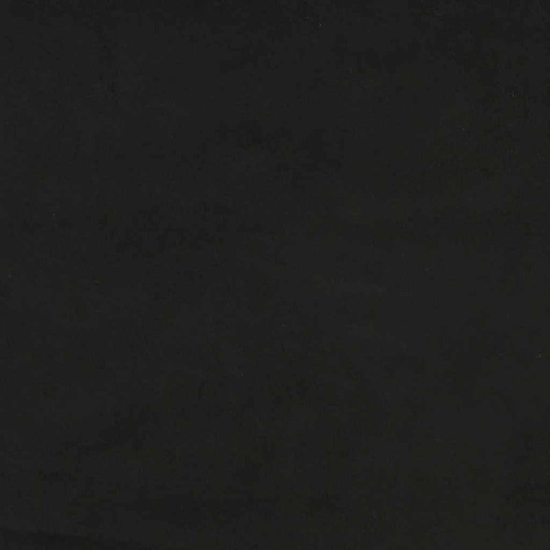 vidaXL fekete bársony rugós ágy matraccal 120x190 cm