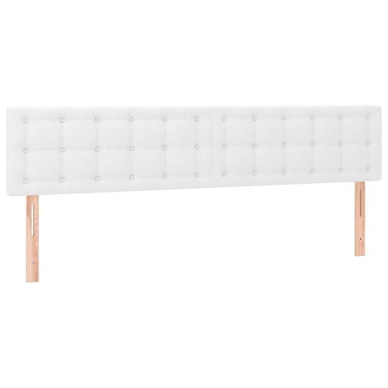 vidaXL ágykeret matrac nélkül fehér 120x190 cm műbőr