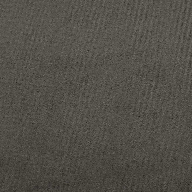 vidaXL ágykeret matrac nélkül sötétszürke 120x190 cm Velvet