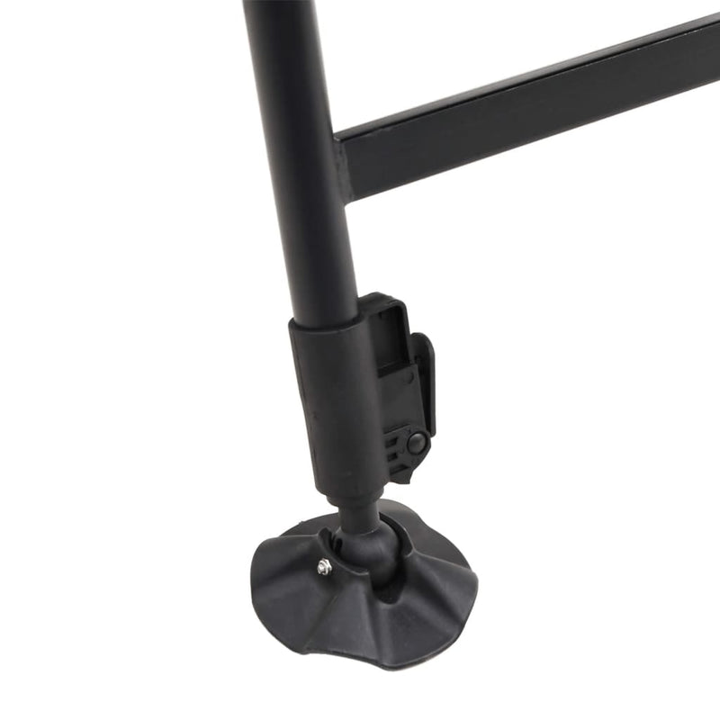 vidaXL terepszínű összecsukható horgászszék karfával