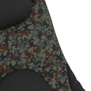 vidaXL terepszínű összecsukható horgászágy állítható sárgyűjtő lábbal