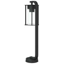 vidaXL 3 db fekete rozsdamentes acél kültéri állólámpa 60 cm