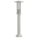 vidaXL ezüstszínű rozsdamentes acél kültéri állólámpa 60 cm