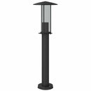 vidaXL fekete rozsdamentes acél kültéri állólámpa 60 cm