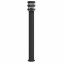 vidaXL 3 db fekete rozsdamentes acél kültéri állólámpa 110 cm