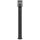 vidaXL 3 db rozsdamentes acél kültéri állólámpa érzékelővel 110 cm