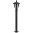 vidaXL 3 db fekete rozsdamentes acél kültéri állólámpa 80 cm