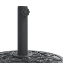 vidaXL kerek napernyőtalp rúdhoz Ø38 / 48 mm 25 kg