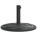 vidaXL kerek napernyőtalp rúdhoz Ø38 / 48 mm 12 kg
