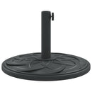 vidaXL kerek napernyőtalp rúdhoz Ø38 / 48 mm 12 kg