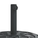 vidaXL kerek napernyőtalp rúdhoz Ø38 / 48 mm 12 kg