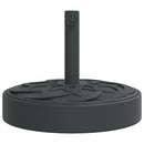 vidaXL kerek napernyőtalp rúdhoz Ø38 / 48 mm 25 kg
