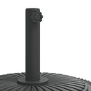 vidaXL kerek napernyőtalp rúdhoz Ø38 / 48 mm 25 kg