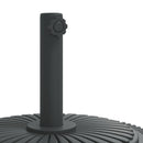 vidaXL görgős kerek napernyőtalp rúdhoz Ø38 / 48 mm 27 kg