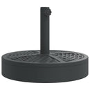 vidaXL kerek napernyőtalp rúdhoz Ø38 / 48 mm 25 kg