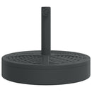 vidaXL kerek napernyőtalp rúdhoz Ø38 / 48 mm 25 kg
