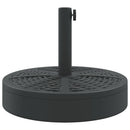 vidaXL kerek napernyőtalp rúdhoz Ø38 / 48 mm 25 kg