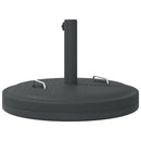 vidaXL fogantyús kerek napernyőtalp rúdhoz Ø38 / 48 mm 25 kg