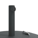 vidaXL fogantyús kerek napernyőtalp rúdhoz Ø38 / 48 mm 25 kg