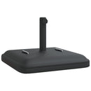 vidaXL fogantyús négyszögű napernyőtalp rúdhoz Ø38 / 48 mm 27 kg